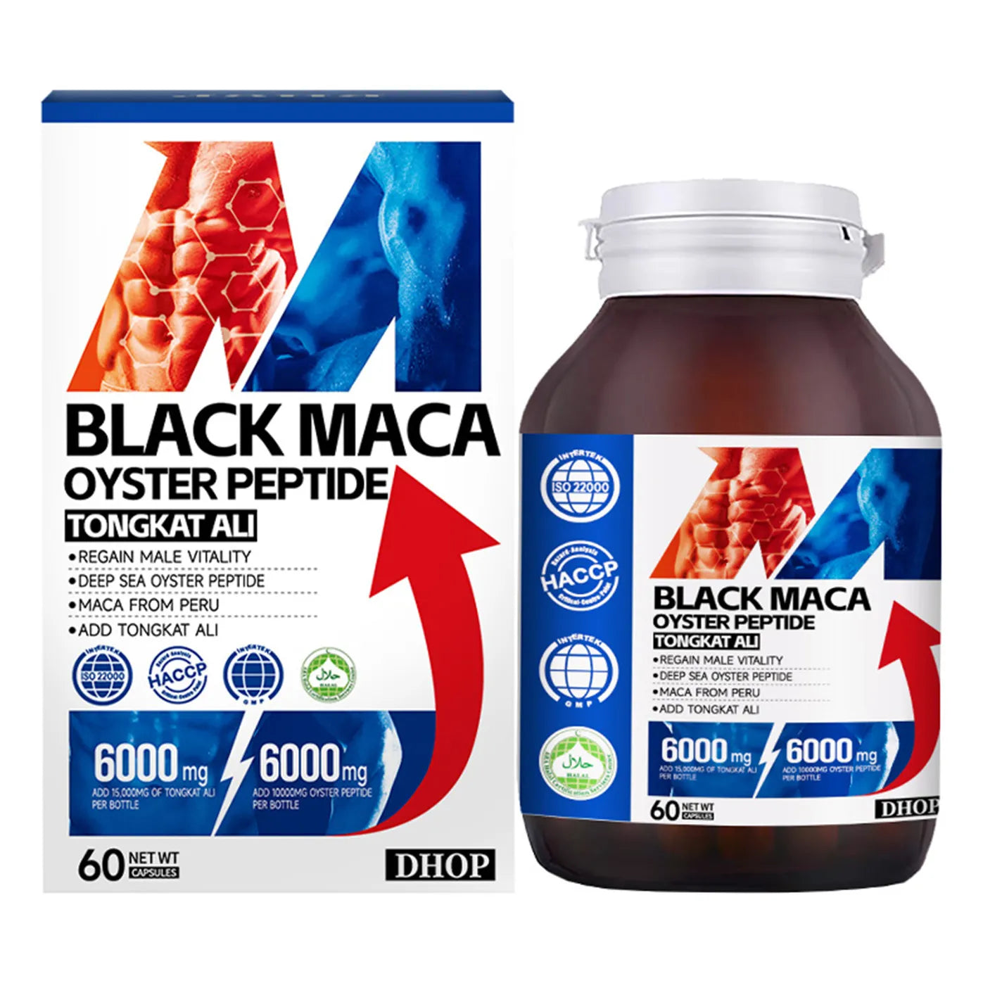 DHOP-BLACK MACA OYSTER PEPTIDE TONGKAT ALI Capsule
