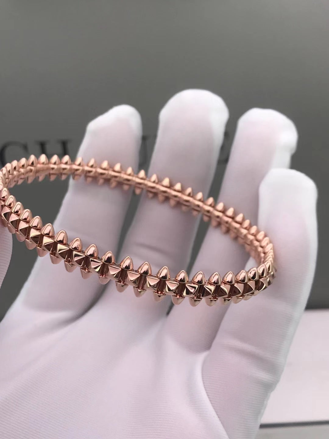 ˇGilded EraˇCLASH PINK GOLD BRACELET