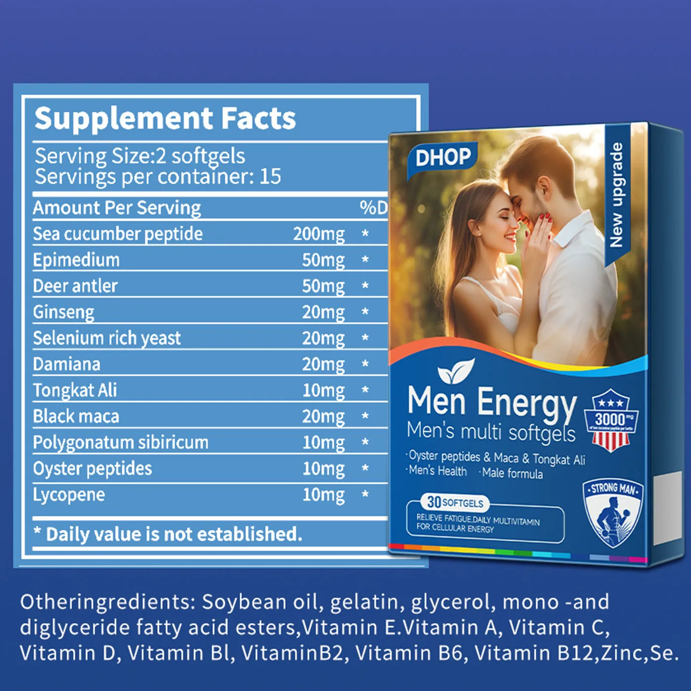 DHOP-Men Energy Men's multi softgels