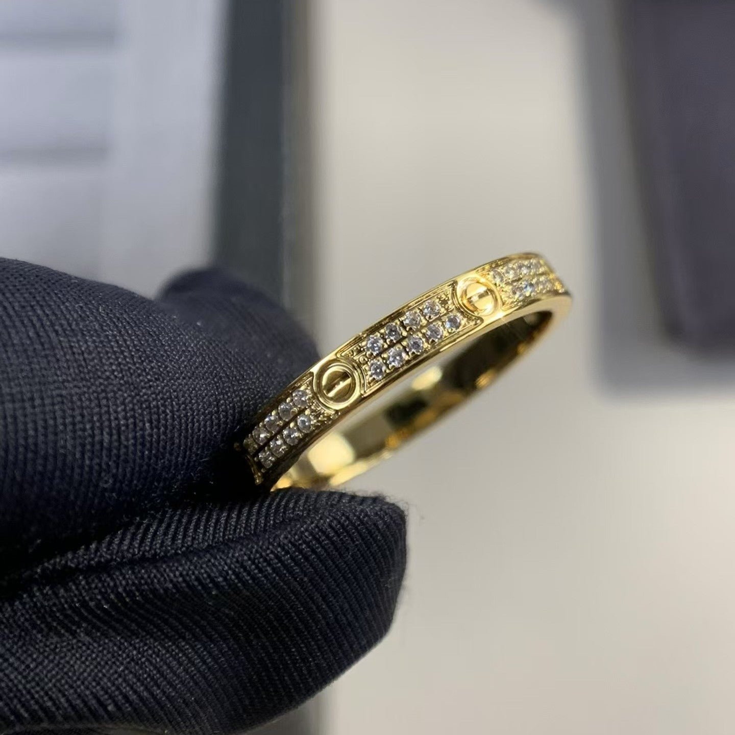 ˇGilded EraˇLOVE RING 2.65MM DIAMOND