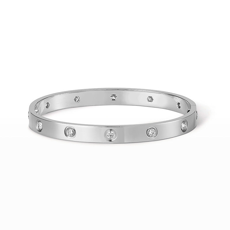 ˇGilded EraˇLOVE BRACELET 6.1MM 10 DIAMONDS