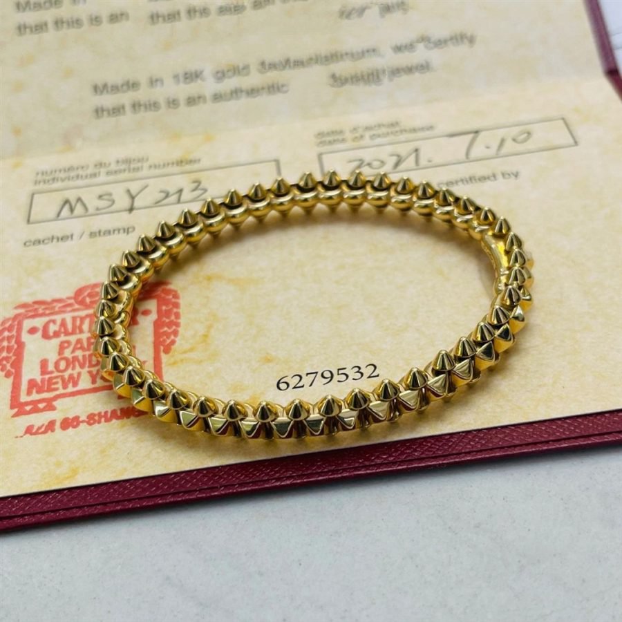 ˇGilded EraˇCLASH GOLD BRACELET