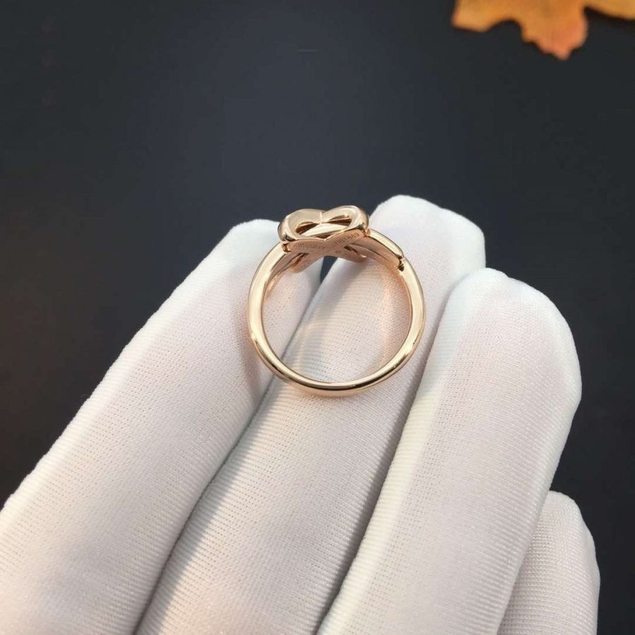 ˇGilded EraˇJEUX DE PINK GOLD DIAMOND RING