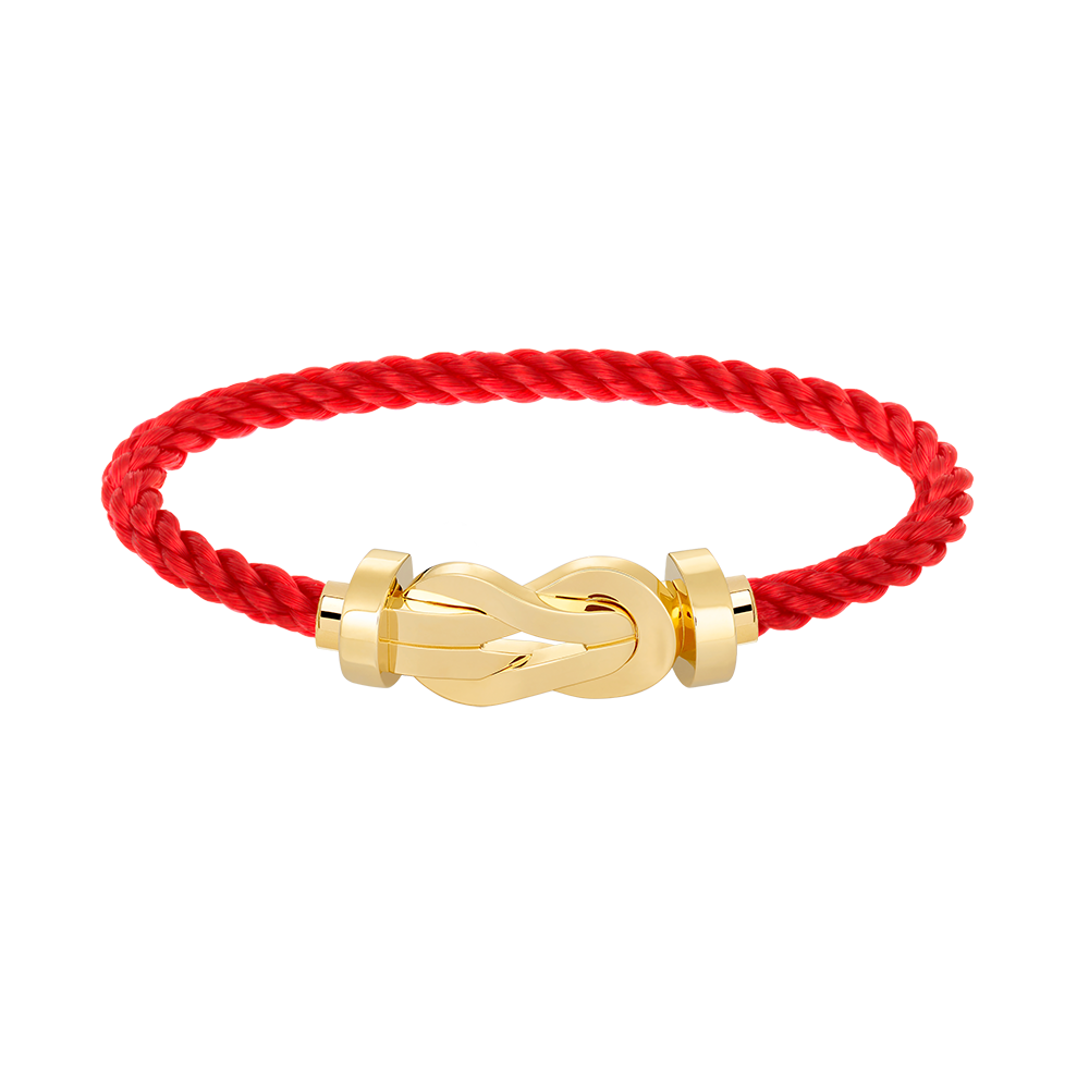 ˇGilded EraˇCHANCE LARGE 8 FIGURE BUCKLE NO DIAMOND BRACELET GOLD