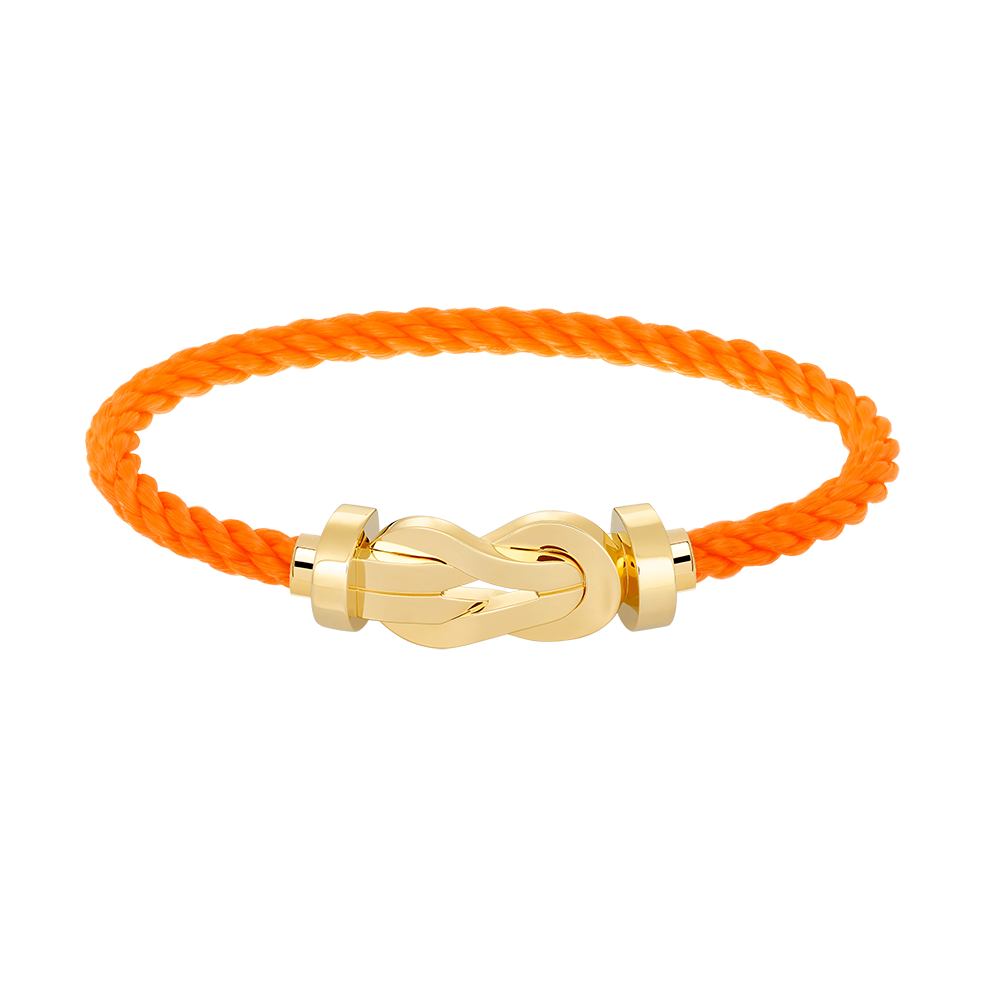 ˇGilded EraˇCHANCE LARGE 8 FIGURE BUCKLE NO DIAMOND BRACELET GOLD