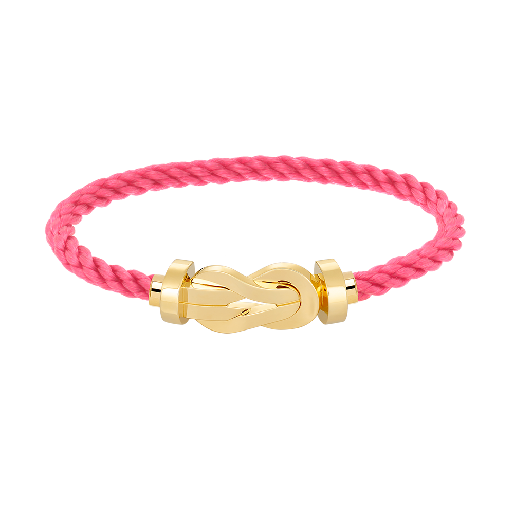 ˇGilded EraˇCHANCE LARGE 8 FIGURE BUCKLE NO DIAMOND BRACELET GOLD