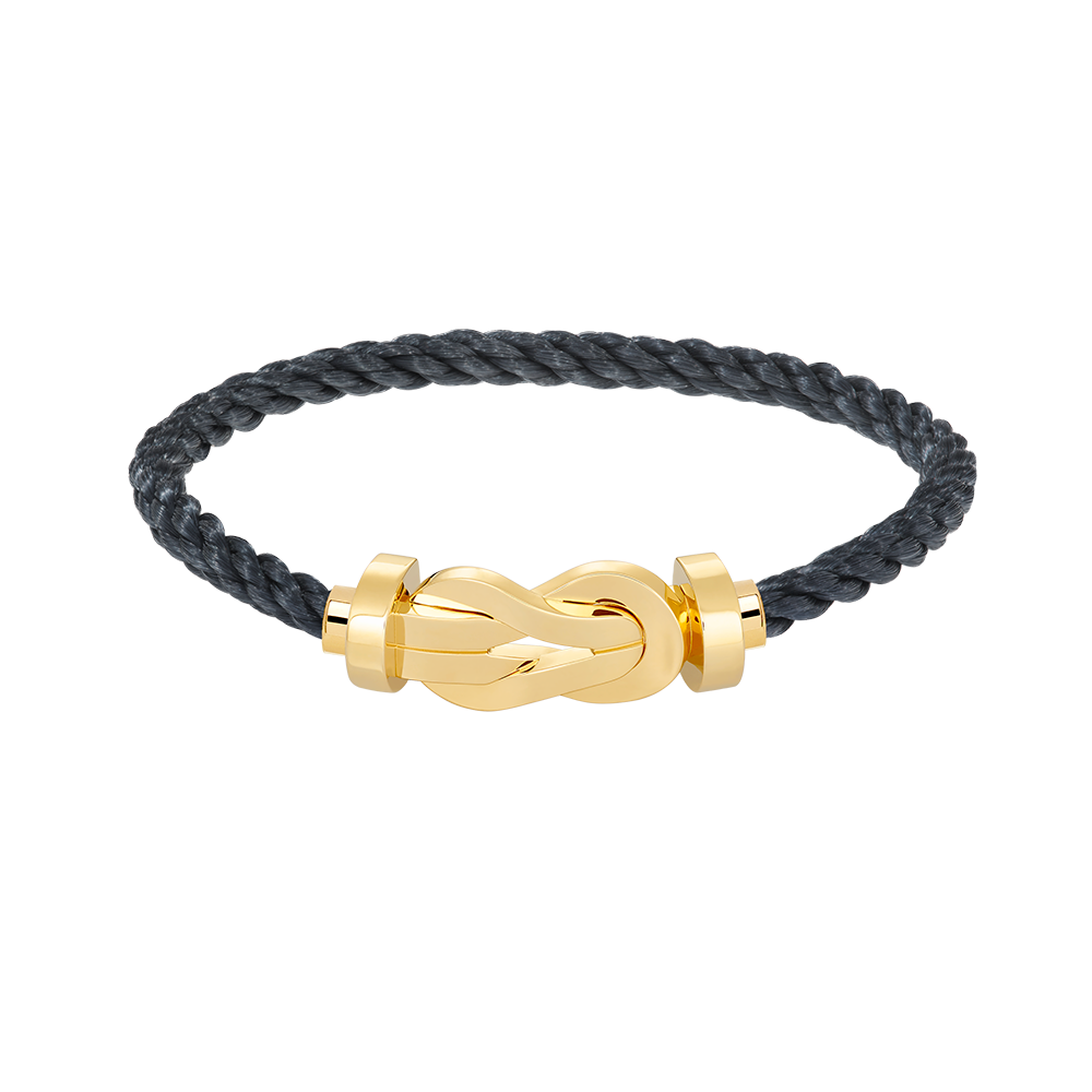 ˇGilded EraˇCHANCE LARGE 8 FIGURE BUCKLE NO DIAMOND BRACELET GOLD