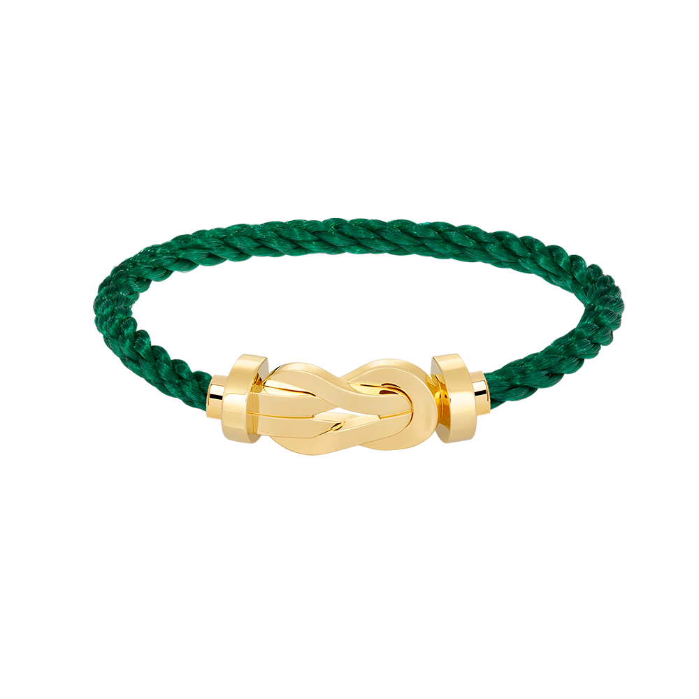 ˇGilded EraˇCHANCE LARGE 8 FIGURE BUCKLE NO DIAMOND BRACELET GOLD