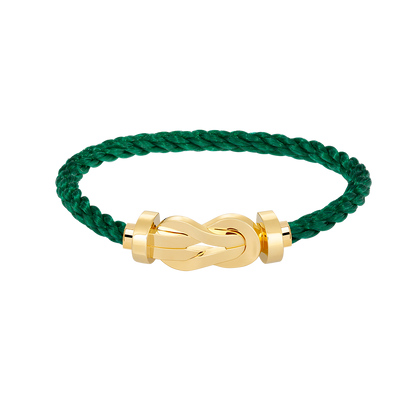 ˇGilded EraˇCHANCE LARGE 8 FIGURE BUCKLE NO DIAMOND BRACELET GOLD