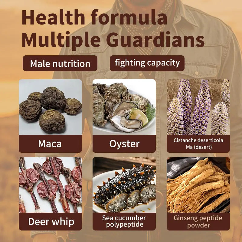 DHOP-Black Maca Sea Cucumber Oyster Pills