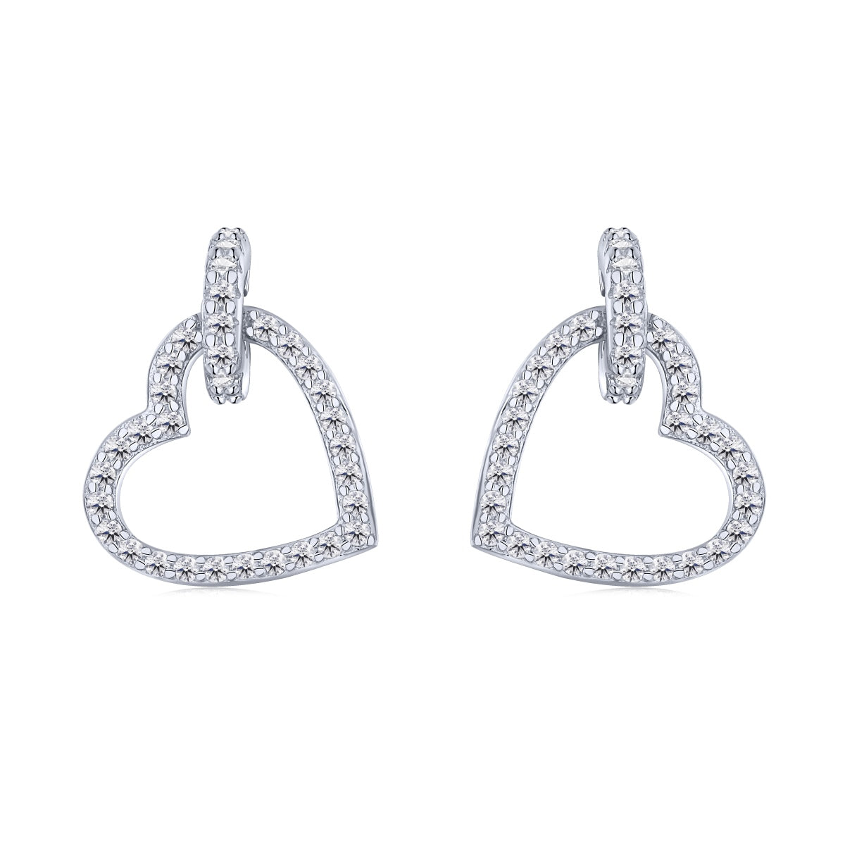 [STREET]Dainty Heart Shape Earrings