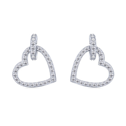 [STREET]Dainty Heart Shape Earrings