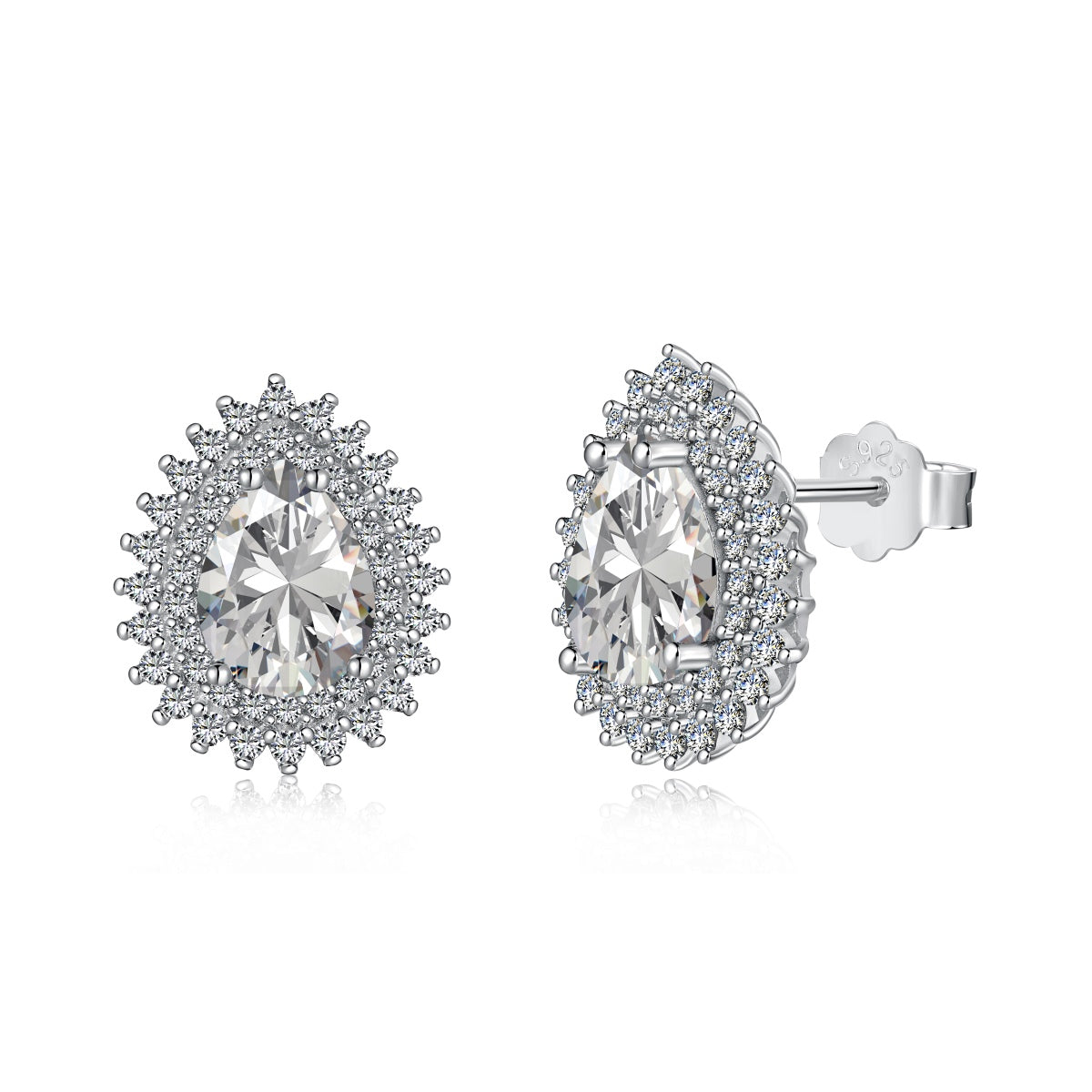 [STREET]Delicate Gorgeous Pear Cut Daily Earrings