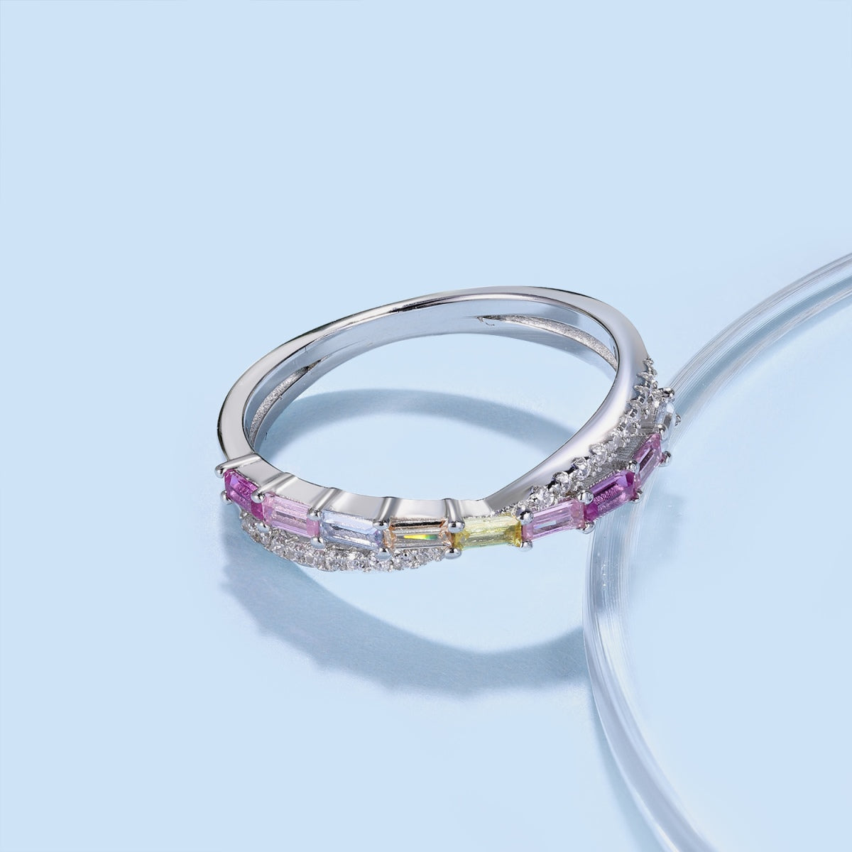[STREET]Energetic Elegant Radiant Cut Party Ring