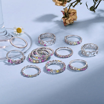 [STREET]Energetic Elegant Radiant Cut Party Ring