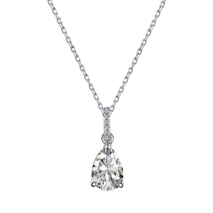 [STREET] Zarte, tropfenförmige Modeschmuck-Halskette