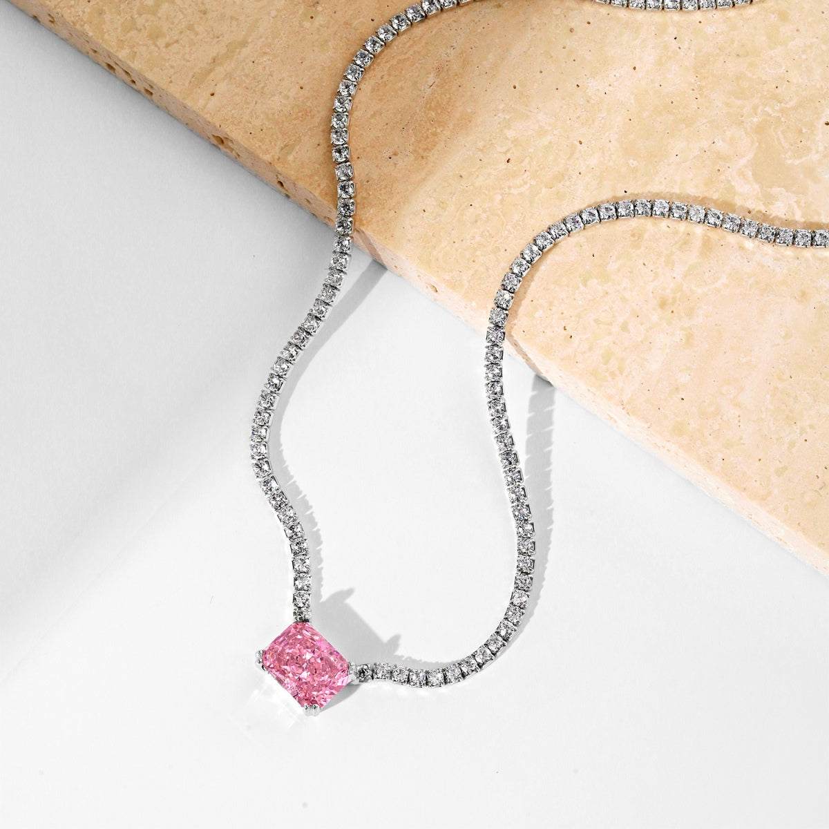 [STREET]Elegant Radiant Cut Necklace