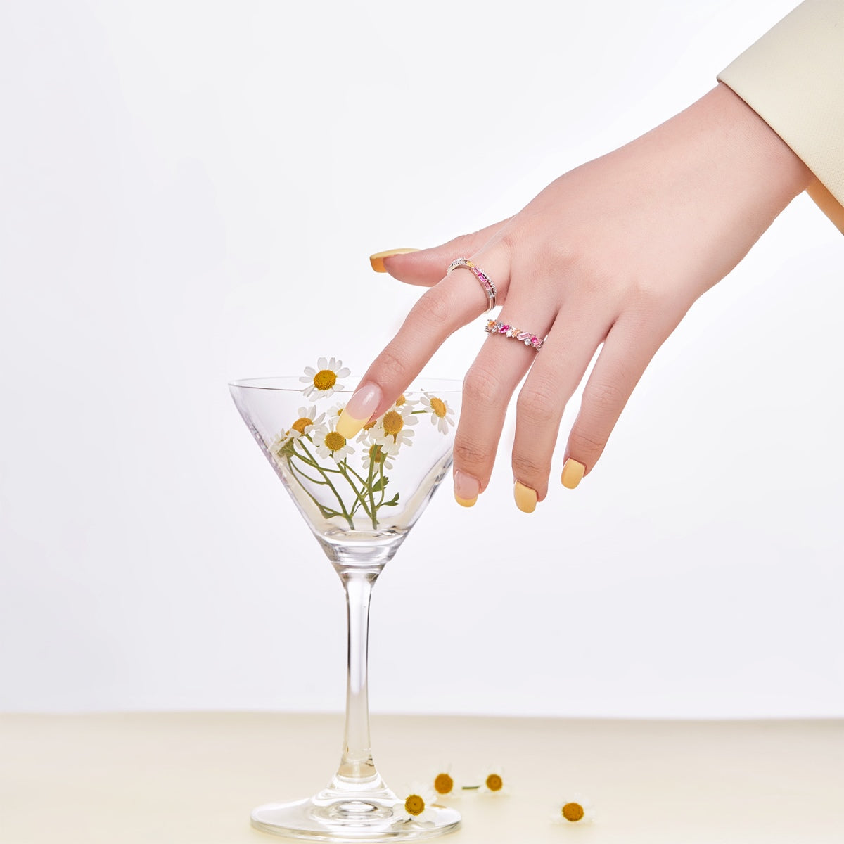 [STREET]Energetic Elegant Radiant Cut Party Ring