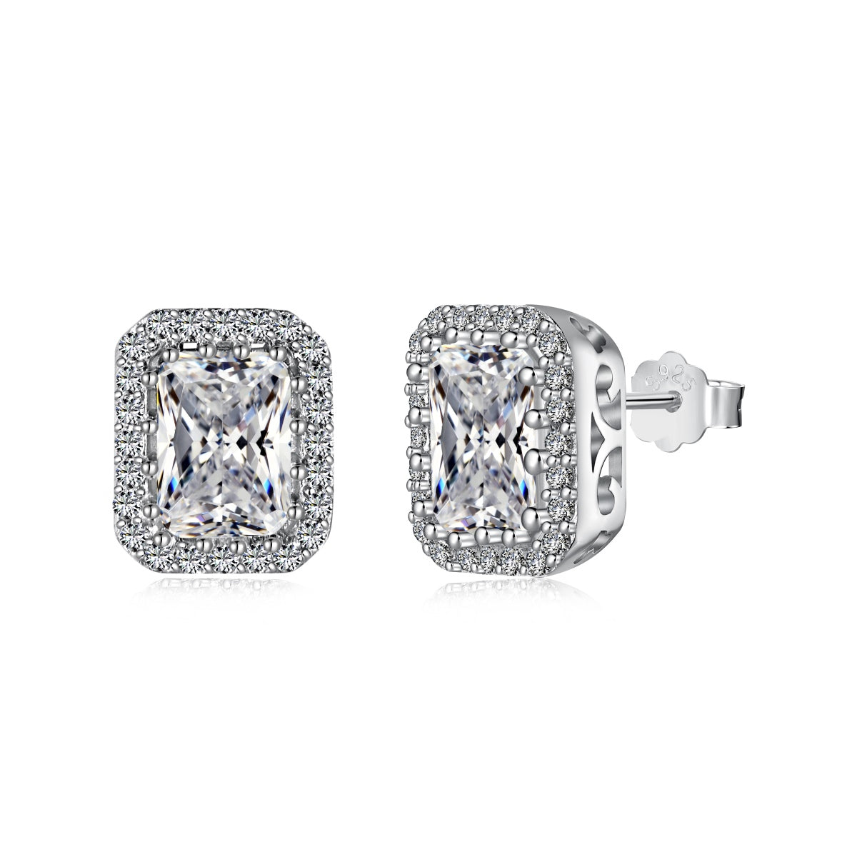 [STREET]Luxurious Dainty Emerald Cut Daily Earrings