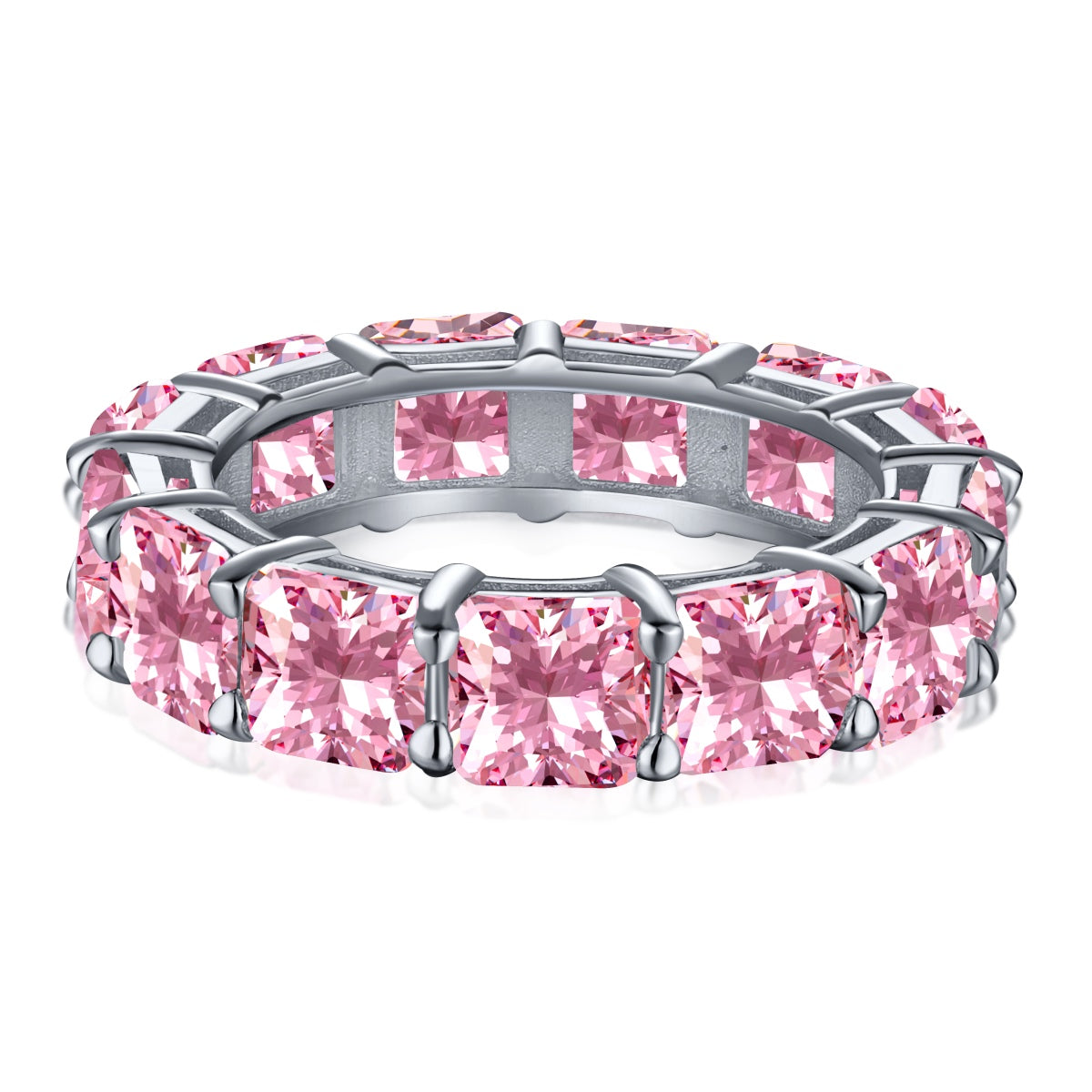 [STREET]Elegant Princess Cut Tennis Ring