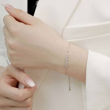 [STREET] Elegantes Armband in Form von Weizenblättern