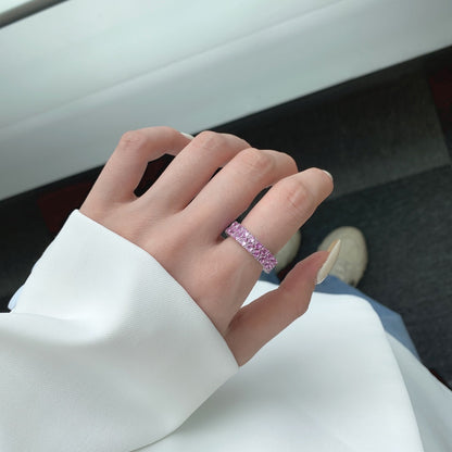 [STREET]Sparkling Full Heart Ring