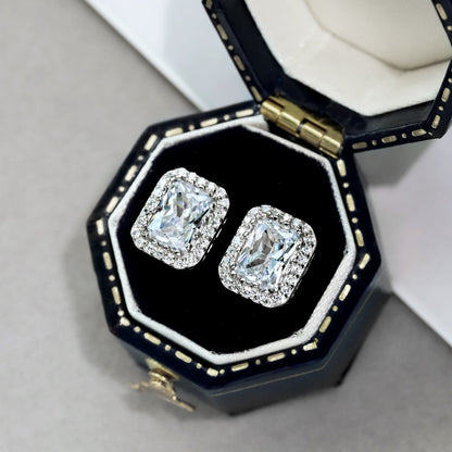 [STREET]Luxurious Dainty Emerald Cut Daily Earrings