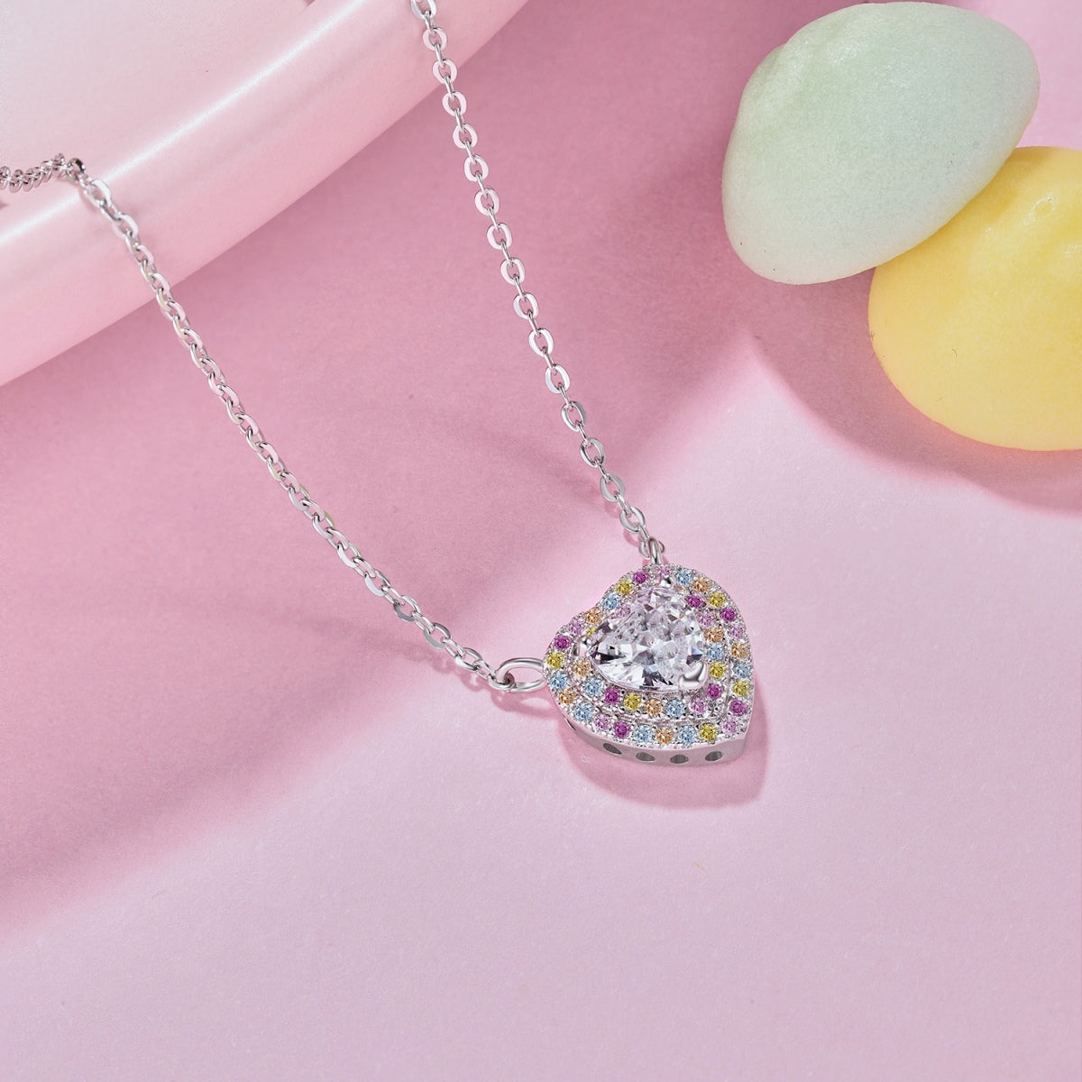 [STREET]Exquisite Heart Shape Necklace