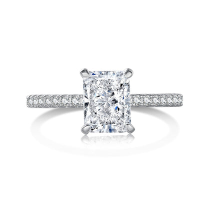 [STREET]Dazzling Sparkling Radiant Cut Party Ring