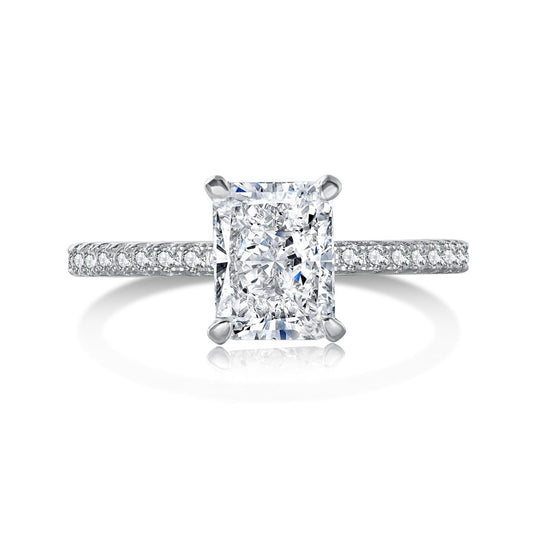 [STREET]Dazzling Sparkling Radiant Cut Party Ring