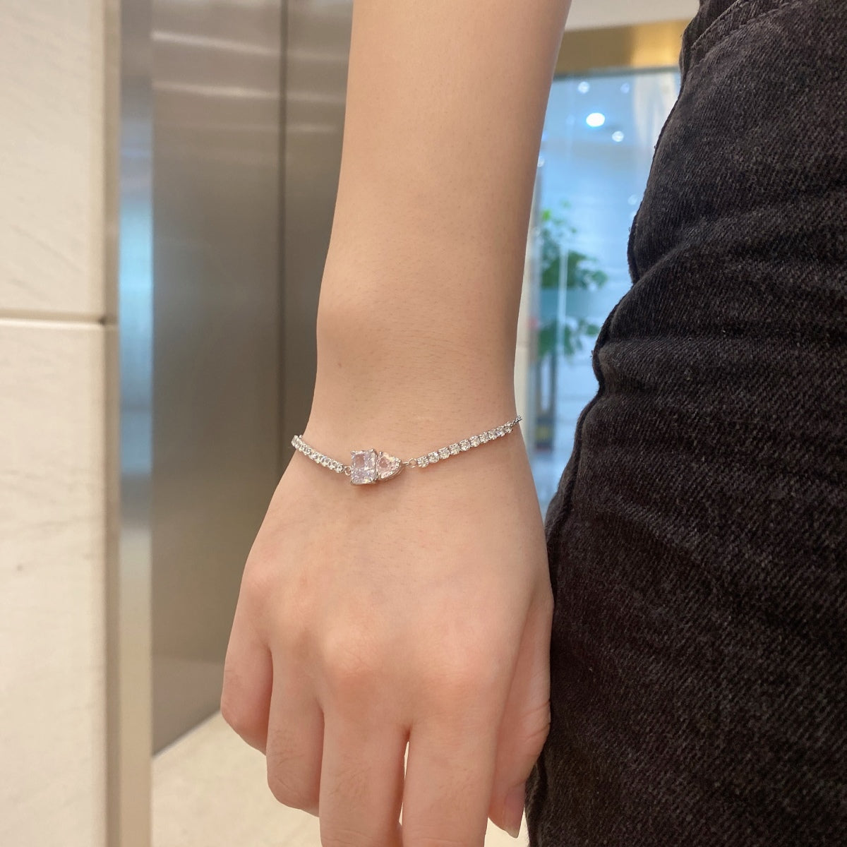 [STREET]Dazzling Unique Multi Shape Lover Bracelet