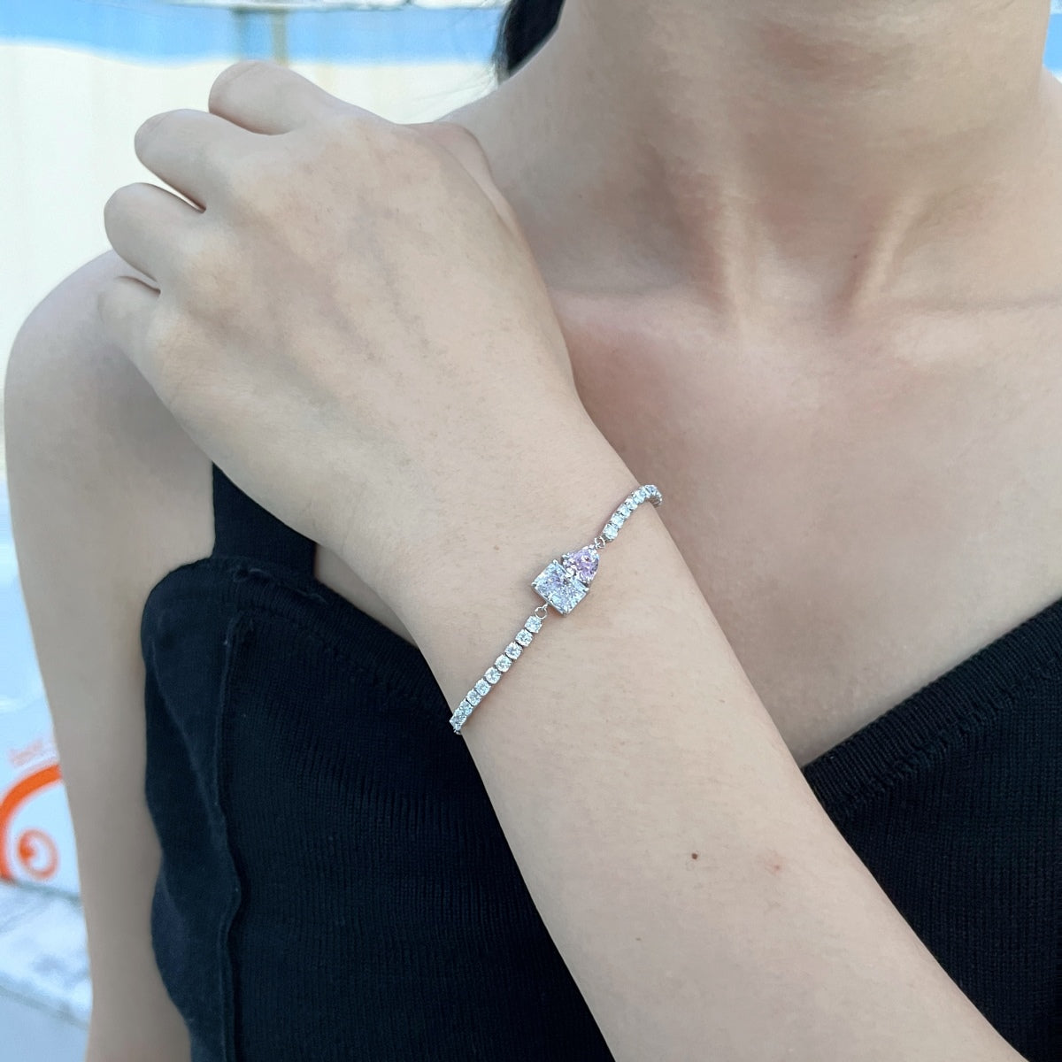 [STREET]Dazzling Unique Multi Shape Lover Bracelet