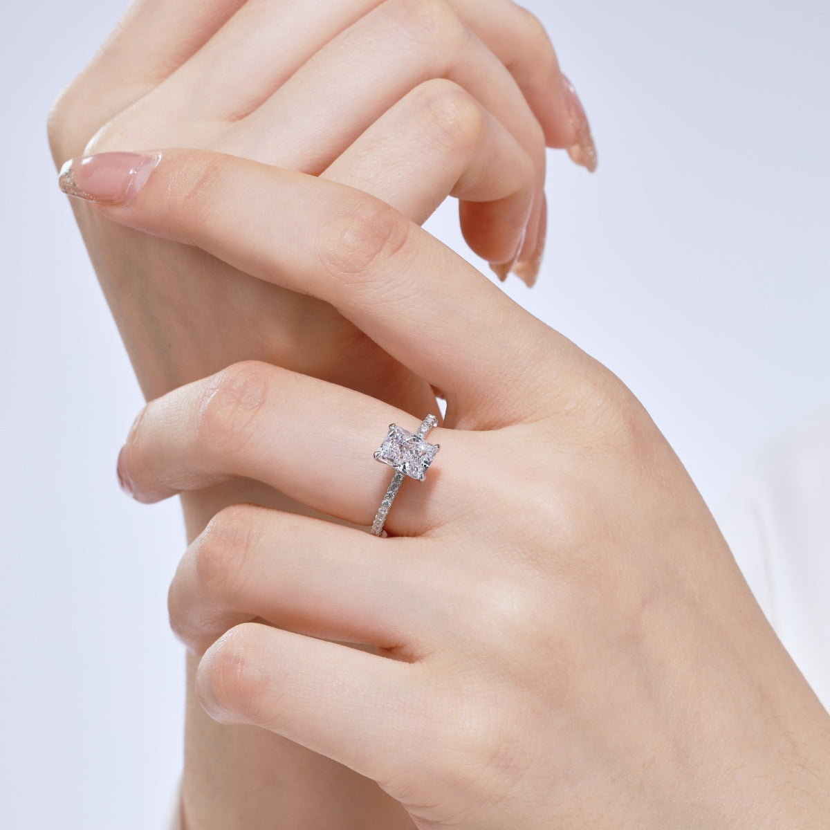 [STREET]Dazzling Sparkling Radiant Cut Party Ring