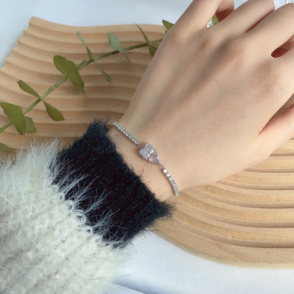 [STREET]Dazzling Unique Multi Shape Lover Bracelet