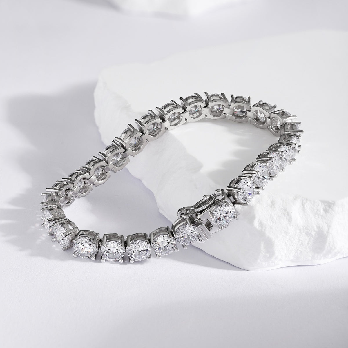 [STREET]Dazzling Round Cut Wedding Bracelet
