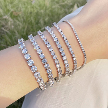 [STREET]Dazzling Round Cut Wedding Bracelet