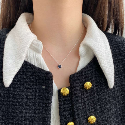 [STREET]Verzierte herzförmige Halskette