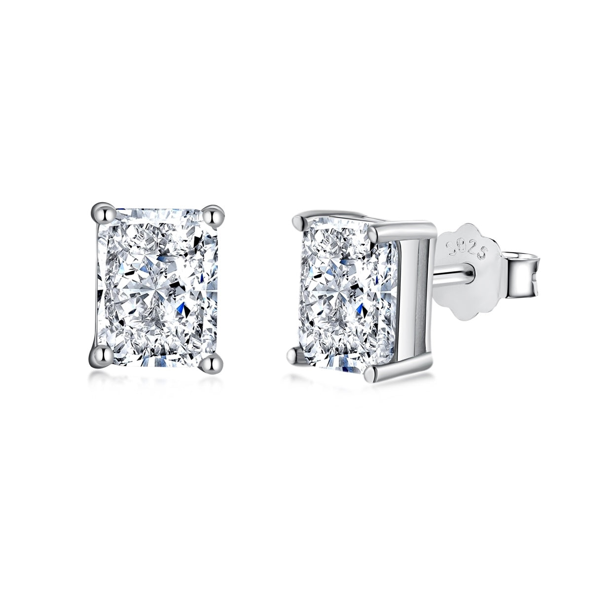 [STREET]Radiant Luxurious Princess Cut Daily Earrings