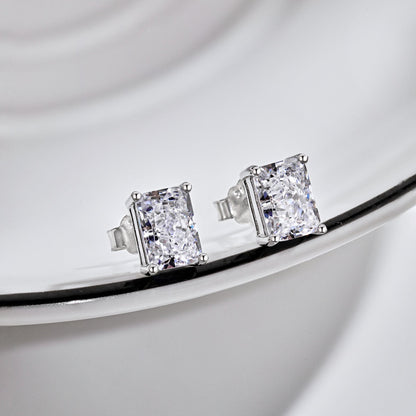 [STREET]Radiant Luxurious Princess Cut Daily Earrings