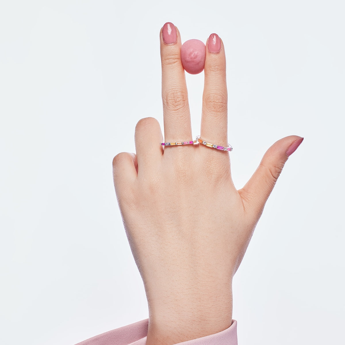 [STREET]Lively In Shades Elegant Radiant Cut Daily Ring