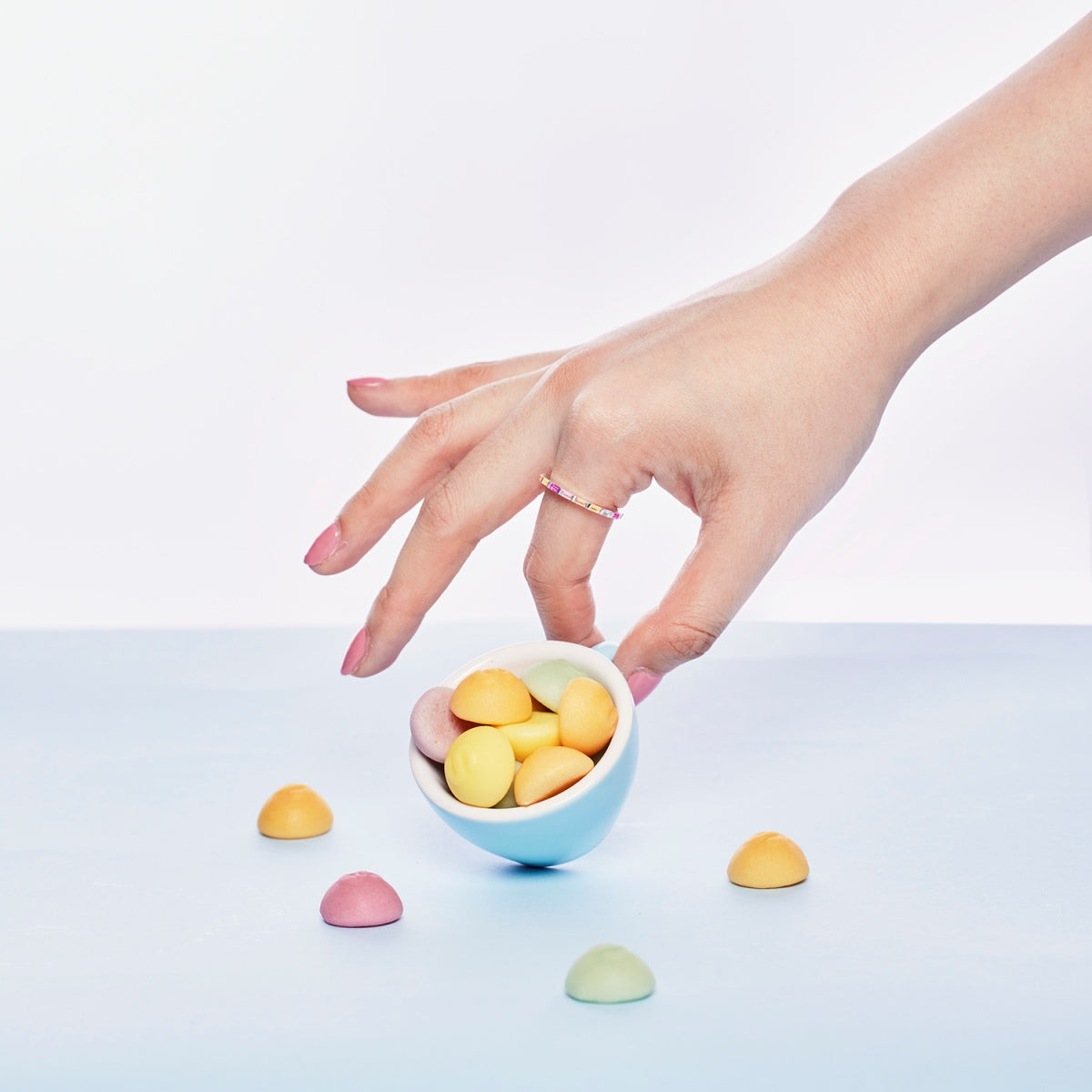 [STREET]Lively In Shades Elegant Radiant Cut Daily Ring