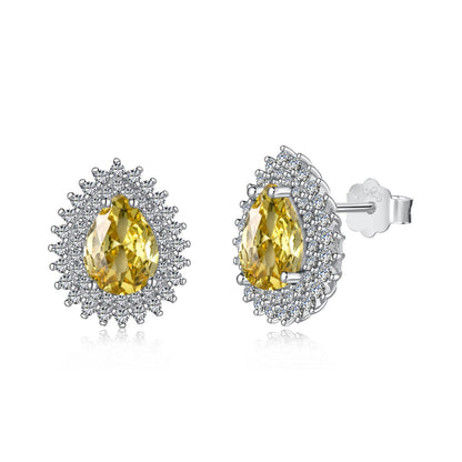 [STREET]Delicate Gorgeous Pear Cut Daily Earrings