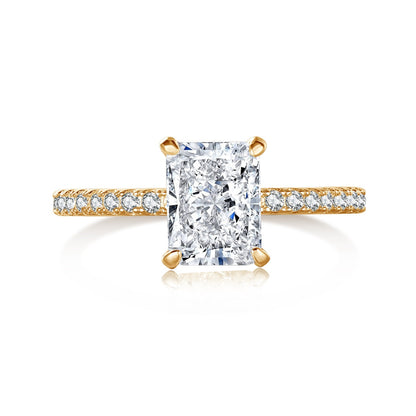 [STREET]Dazzling Sparkling Radiant Cut Party Ring