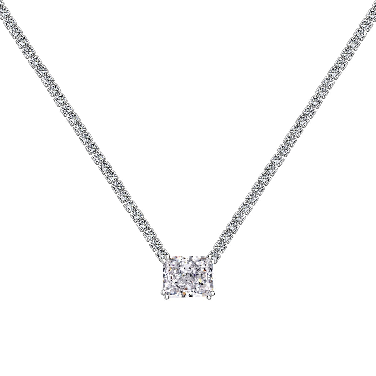[STREET]Elegant Radiant Cut Necklace