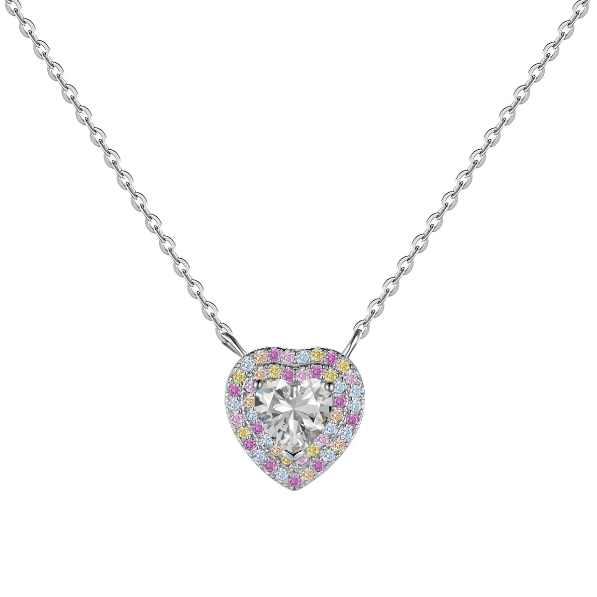 [STREET]Exquisite Heart Shape Necklace