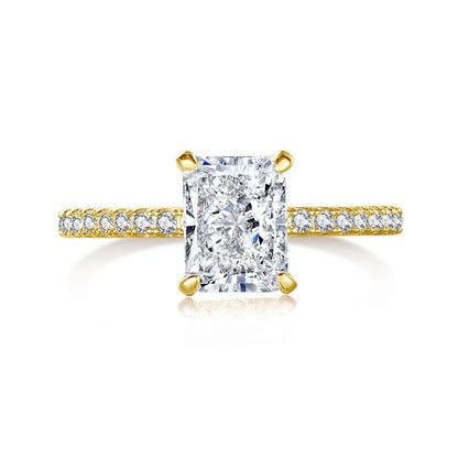 [STREET]Dazzling Sparkling Radiant Cut Party Ring