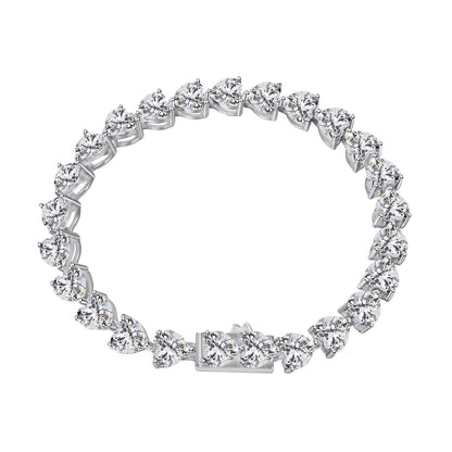 [STREET]Elegant Romantic Heart Shape Lover Bracelet