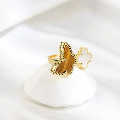 ˇGilded EraˇLUCKY BETWEEN THE FINGER RING