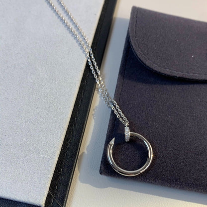 ˇGilded EraˇJUSTE NECKLACE SILVER