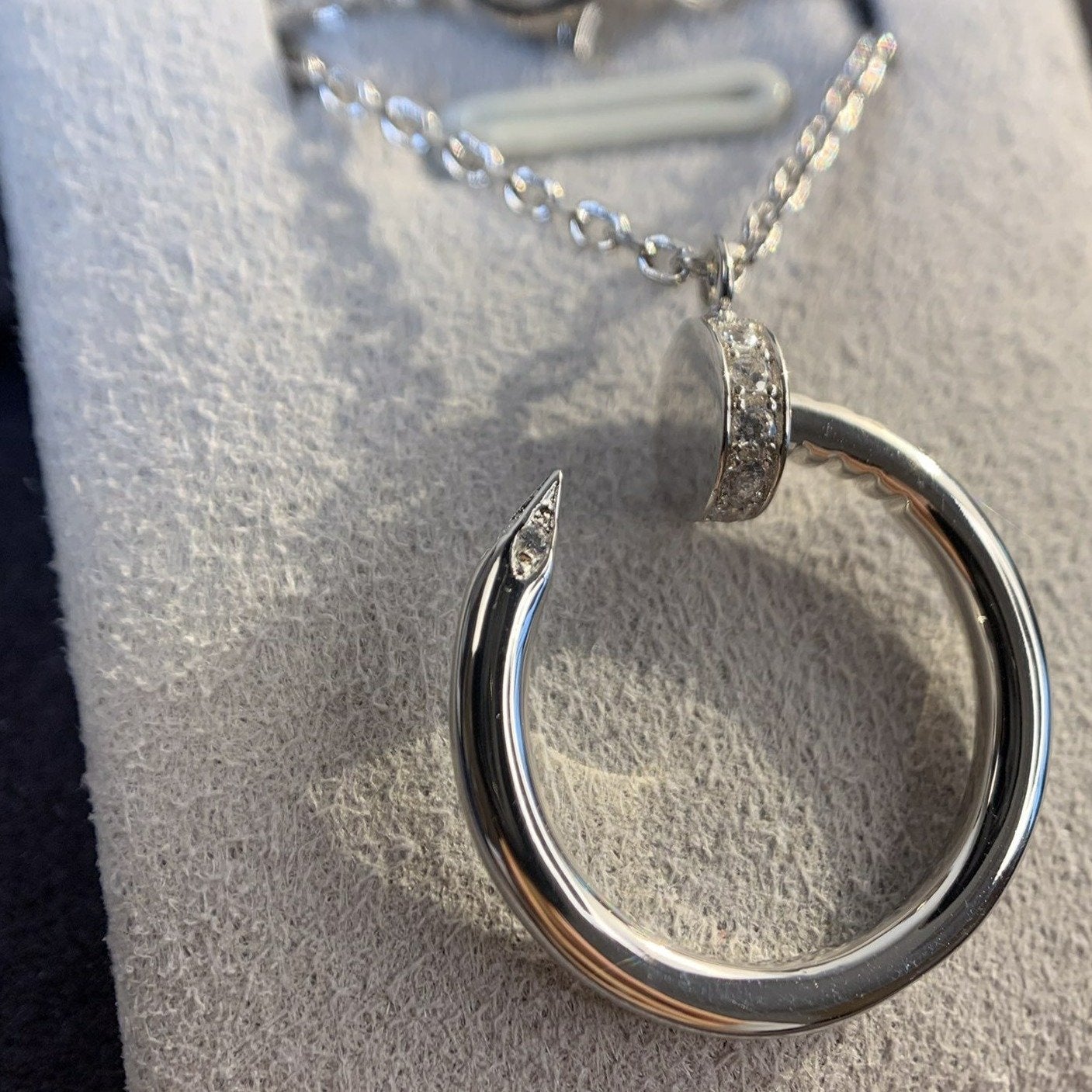 ˇGilded EraˇJUSTE NECKLACE SILVER